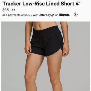Lululemon running shorts